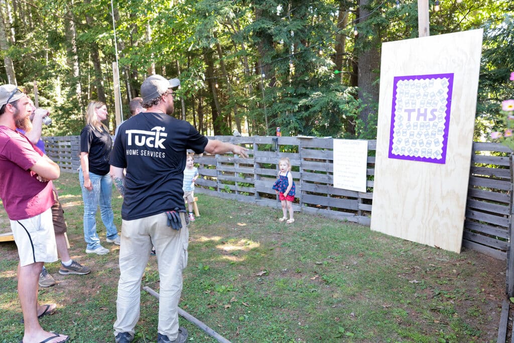 THS summer party in Campton with music, food, and games